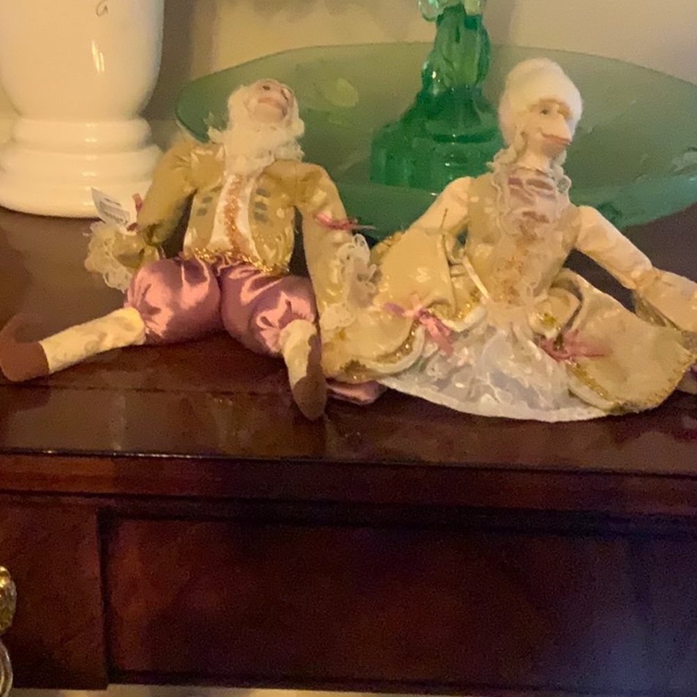 Katherine’s Collection , French court, monkey dolls, Wayne, KLEISKI